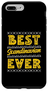 iPhone 7 Plus/8 Plus �ō��̃X�J���W�i�r�A ���[�c Scandinavic �k�� �X�J���W�i�r�A�� �X�}�z�P�[�X