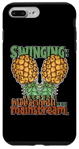 iPhone 7 Plus/8 Plus Cool Couple Pineapple Swinging Lifestyle Vintage Swinger �X�}�z�P�[�X