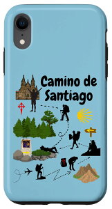 iPhone XR GEJ~mEfETeBASEfER|Xe[ ҂̗ X}zP[X