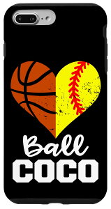 iPhone 7 Plus/8 Plus Ball Coco �n�[�g �ʔ��� �\�t�g�{�[�� �o�X�P�b�g�{�[�� �R�R �X�}�z�P�[�X