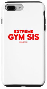 iPhone 7 Plus/8 Plus Extreme Gym Sis ���b�h �t�B�b�g�l�X ���f�B�[�X �{�f�B�[�r���g���[�j���O �X�}�z�P�[�X