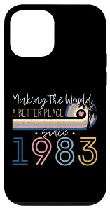 iPhone 12 mini 40 Year Old Woman Making The World Better Place Since 1983 �X�}�z�P�[�X
