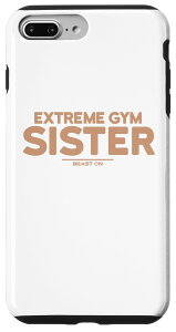 iPhone 7 Plus/8 Plus Extreme Gym Sister ���f�B�[�X ���[�N�A�E�g �x�[�W�� �t�B�b�g�l�X �g���[�j���O �X�}�z�P�[�X