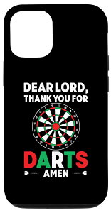 iPhone 12/12 Pro Dear Lord Thank You For Darts �A�[���� �ʔ����{�[�h�Q�[�����D�� �X�}�z�P�[�X