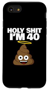 iPhone SE (2020) / 7 / 8 ʔ񂿖 40΂̒a ȂVbg I'm 40 X}zP[X