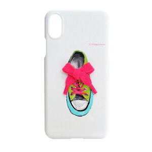 Happymori iPhone XS Max P[X Vivid/Flower Shoe Bar Xj[J[(nbs[ j[rrbh/t[V[)6.5C` ACtH Jo[ CX[dΉy{K㗝Xiz HM14480i65