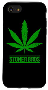 iPhone SE (2020) / 7 / 8 STONER BROS �}���t�@�i Funny Cannabis Weed �X�}�z�P�[�X