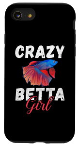 iPhone SE (2020) / 7 / 8 Crazy Betta Girl �x�^�t�B�b�V�� �X�}�z�P�[�X