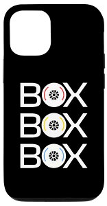 iPhone 12/12 Pro Box Box Box Radio Racer to the Pit Crew タイヤ スマホケース