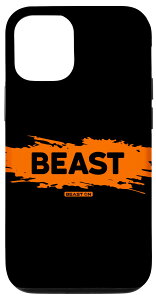 iPhone 12/12 Pro Beast �N�[���f�U�C�� �t�B�b�g�l�X �g���[�j���O �I�����W �{�f�B�[�r�� �X�}�z�P�[�X