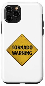 iPhone 11 Pro Tornado Warning Sign gv[g X}zP[X