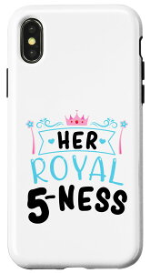 iPhone X/XS �n�b�s�[�o�[�X�f�[ �K�[�� 5th Party Her Royal Fiveness �X�}�z�P�[�X
