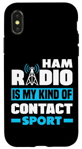 iPhone X/XS A}`AIy[^[ HAM Radio Is My Kind Of Contact Sport X}zP[X
