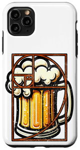 iPhone 11 Pro Max Beer Mug Glass Golden Section Proportion Fibonacci Vintage �X�}�z�P�[�X
