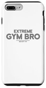 iPhone 7 Plus/8 Plus Extreme Gym Bro Grey �t�B�b�g�l�X �����Y �{�f�B�[�r���g���[�j���O �X�}�z�P�[�X