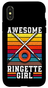 iPhone X/XS Ringette Girl g TZbg ACXN EB^[ `[ X|[cXeBbN X}zP[X