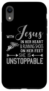 iPhone XR JESUS IN HER HEARTƃjOV[Yɂ܂ She Is X}zP[X