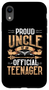 iPhone XR 13�΂̒a���� �e�B�[�� Proud Uncle Of An Official Teenager �X�}�z�P�[�X