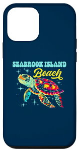 iPhone 12 mini Seabrook Island Beach SC Artistic Sea Turtle Retro �X�}�z�P�[�X