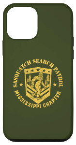 iPhone 12 mini Sasquatch Search Patrol Mississippi Chapter Vintage Military X}zP[X