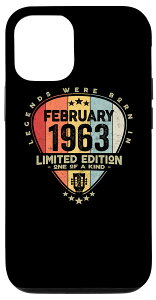 iPhone 12/12 Pro M^[sbN - Legends Were Born In February 1963 M^[ X}zP[X
