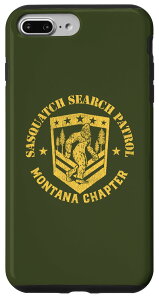 iPhone 7 Plus/8 Plus Sasquatch Search Patrol Montana Chapter Vintage Military �X�}�z�P�[�X