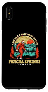 iPhone XS Max I Swear I Saw Bigfoot In Poncha Springs Colorado Funny �X�}�z�P�[�X