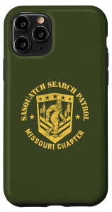 iPhone 11 Pro Sasquatch Search Patrol Missouri Chapter Vintage Military スマホケース