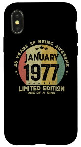 iPhone X/XS g 45΂̒av[g 1977N1܂ 45  X}zP[X