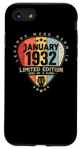 iPhone SE (2020) / 7 / 8 M^[sbN - Legends Were Born In January 1932 M^[ X}zP[X