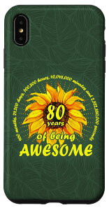 iPhone XS Max Ђ܂ 80΂̒a 80 960 Months Of Being Awesome X}zP[X