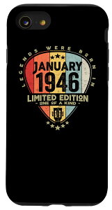 iPhone SE (2020) / 7 / 8 M^[sbN - Legends Were Born In January 1946 M^[ X}zP[X