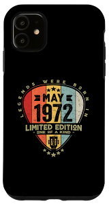 iPhone 11 M^[sbN - Legends Were Born In May 1972 Guitar X}zP[X
