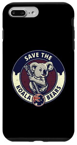 iPhone 7 Plus/8 Plus Save The Koalas Koala Bears Animal Protection Australia �R�A�� �X�}�z�P�[�X