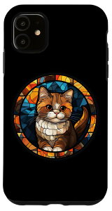 iPhone 11 Munchkin Cat �X�e���h�O���X ���[�h���C�g �A�[�e�B�X�e�B�b�N�f�U�C�� �X�}�z�P�[�X