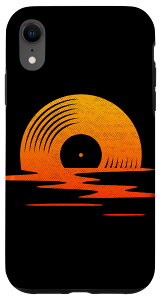 iPhone XR Vinyl Sunset AiOR[hv[[ DJ Nerd VZTCU[ X}zP[X