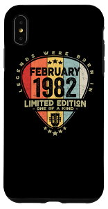 iPhone XS Max M^[sbN - Legends Were Born In February 1982 M^[ X}zP[X