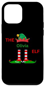 iPhone 12 mini The olivia Elf �t�@�j�[�N���X�}�X�p�W���} �t�@�~���[�}�b�`���O �G���t t- �X�}�z�P�[�X