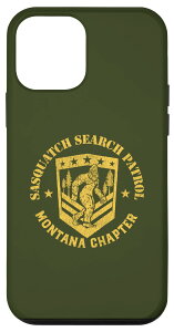 iPhone 12 mini Sasquatch Search Patrol Montana Chapter Vintage Military �X�}�z�P�[�X