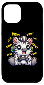 iPhone 15 Pro Zebra Gamer Pew ʔrfIQ[ Be[W j̎q j ̎q X}zP[X