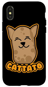 iPhone X/XS Cattato - Lbg|eg qL |eg t@j[ t[h X}zP[X