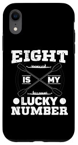 iPhone XR XJOANZT[ jp eight my lucky number rowing X}zP[X