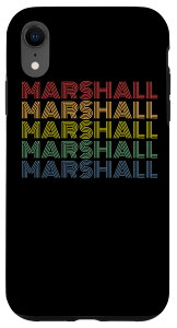 iPhone XR Marshall ���[�h�}�[�N�p�^�[�� ���O���背�g�� �X�}�z�P�[�X