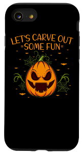 iPhone SE (2020) / 7 / 8 Let�fs Carve Out Some Fun Happy Halloween Pumpkin Party �X�}�z�P�[�X