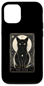 iPhone 12/12 Pro Star Cat �^���b�g�J�[�h�O���t�B�b�N �^���b�g�L���D�ƌ��� T�V���c �X�}�z�P�[�X