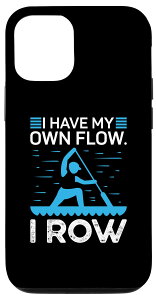 iPhone 12/12 Pro スカリングアクセサリー メンズ my own flow i row ローイングカヤック スマホケース