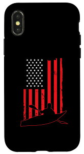 iPhone X/XS Rowing USA tbO XJO ANZT[ Y & JbJ[p X}zP[X