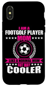 iPhone X/XS Footgolf Player Mom TbJ[St fB[X X}zP[X