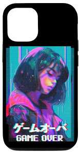 iPhone 12/12 Pro ߂{Aj  Q[I[o[ FCp[EF[u GXeeBbN X}zP[X