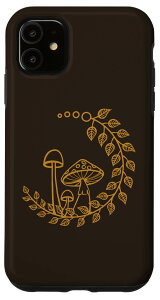 iPhone 11 Cottagecore Toadstool tC AKbN C A[g tH[WO }bV[ X}zP[X